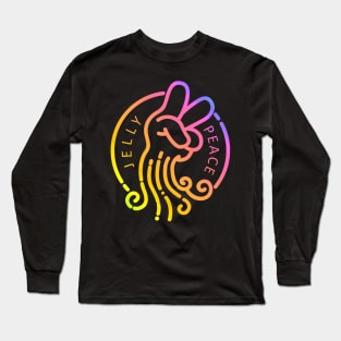 jelly peace kids Long Sleeve T-Shirt